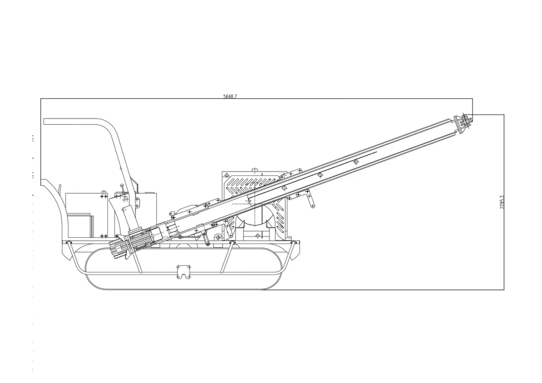 Highway Hydraulic Guard Rail Pile Drive Solar Pile Driver Pile Driver Position