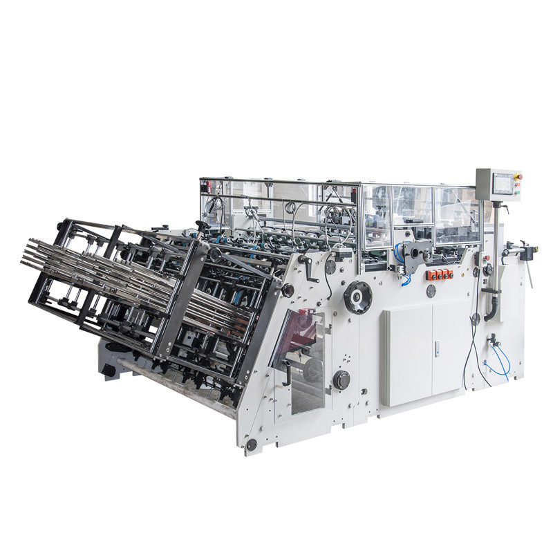 Automatic Carton Erecting Machine with Carton Bottom Seal Packing Machine L1560/4-a, Four Lanes Carton Erector