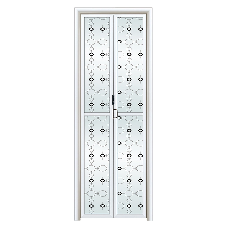 Rich Styling Folding Doors for Bathroom Wardrobe Doors Double Glazed Aluminum Material