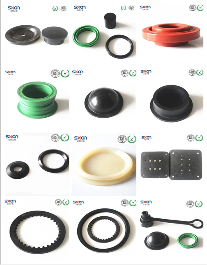 Rubber Oil Seal with Spring Frame Rotary Shaft Seal