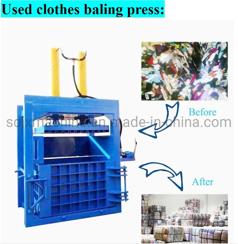 Vertical Hydraulic Baler for Wool/Hydraulic Wool Press/Wool Baling Press Machine