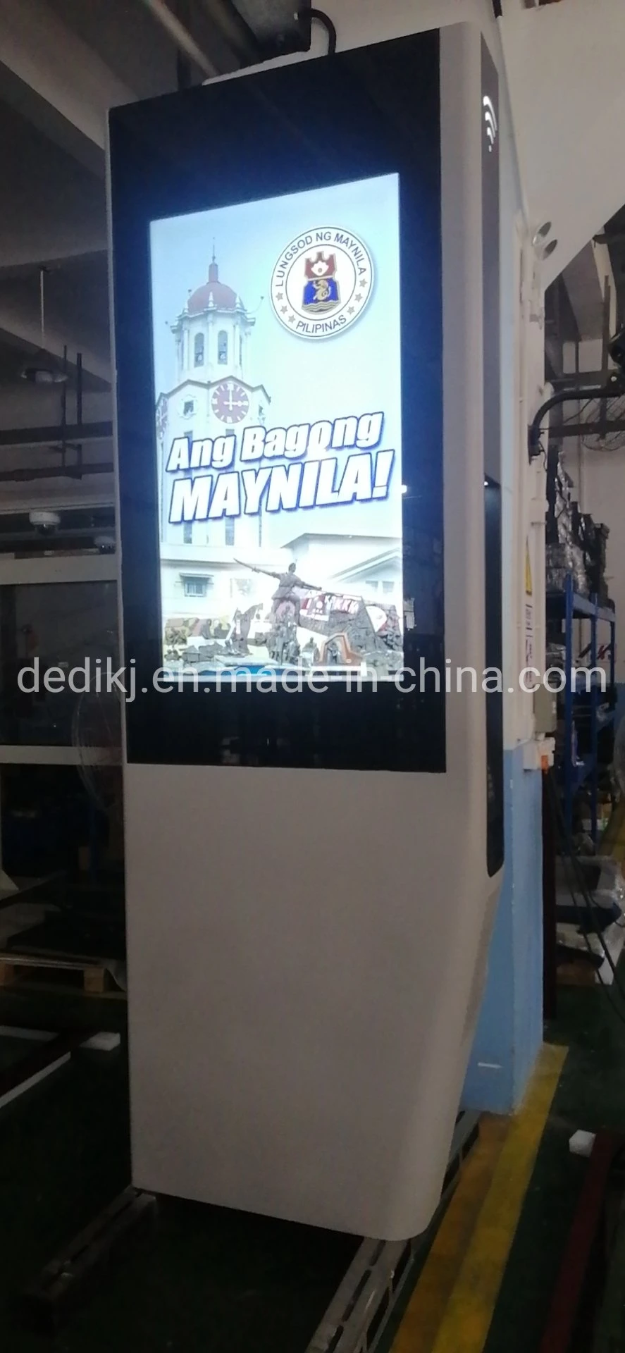 55inch Double-Side Outdoor All in One All Weather IP65 Street Bus Shelter Advertising Kiosk