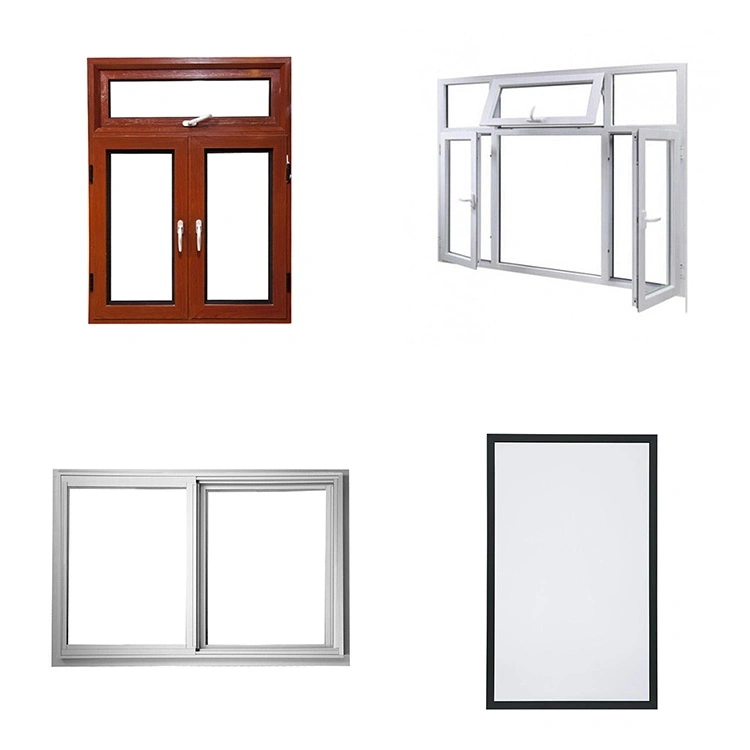 Aluminium Frame Sliding Glass Window with Mosquito Net Sliding Window