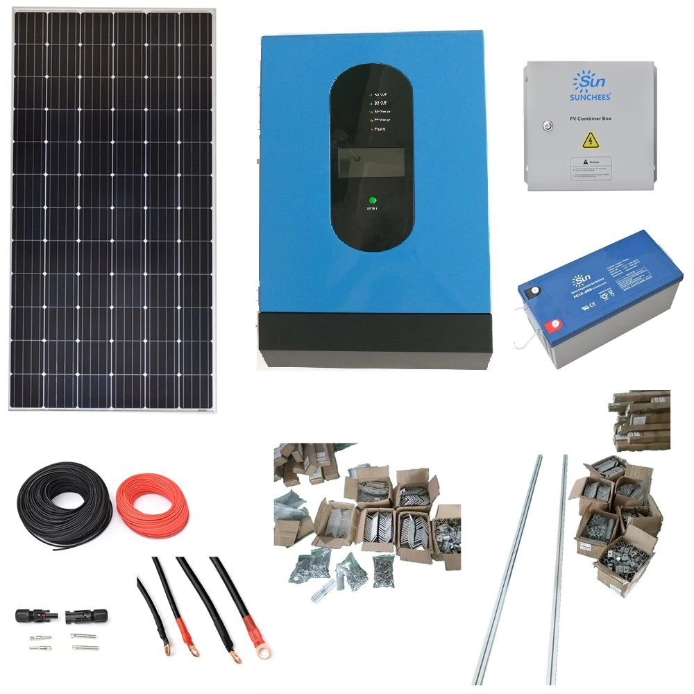 Solar Panel System Home 5kw, off-Grid 5kw Home Solar System, Intelligent Solar Home Systems