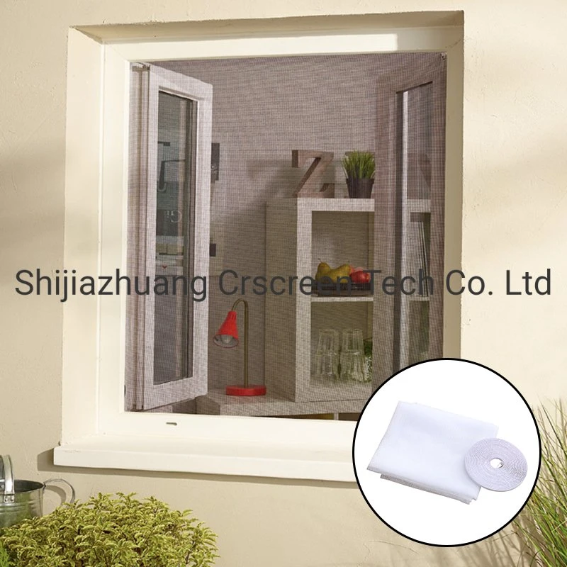 DIY Window Net Hook Tape Fly Screens Polyester Mosquito Insect