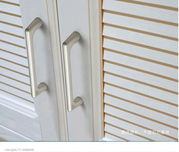 Zinc Alloy Brush 256/128/96mm Handle for Drawer Cabinet Door