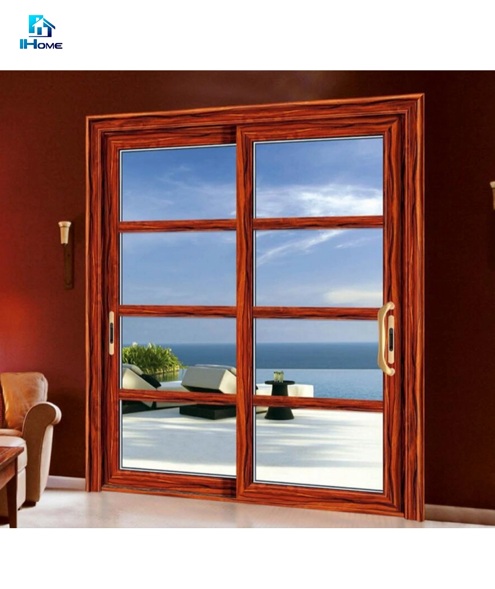 Residential Entry Doors Double Glazed Horizontal Aluminium Folding / Sliding Doors