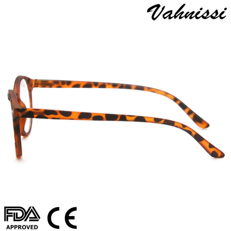 2021 Newest Design Soft Touch Rubber Finished Round Shape Multifocal PC Progressive Reading Glasses