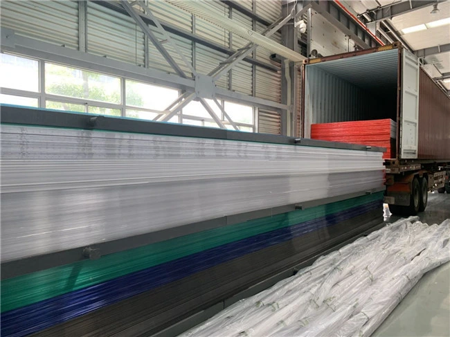6mm Optically Clear Polycarbonate Twin-Wall Hollow Sheet