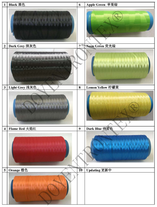Cut-Resistant Yarn UHMWPE Fiber/Hmpe Yarn for Cut-Resistant-400denier Dark Blue