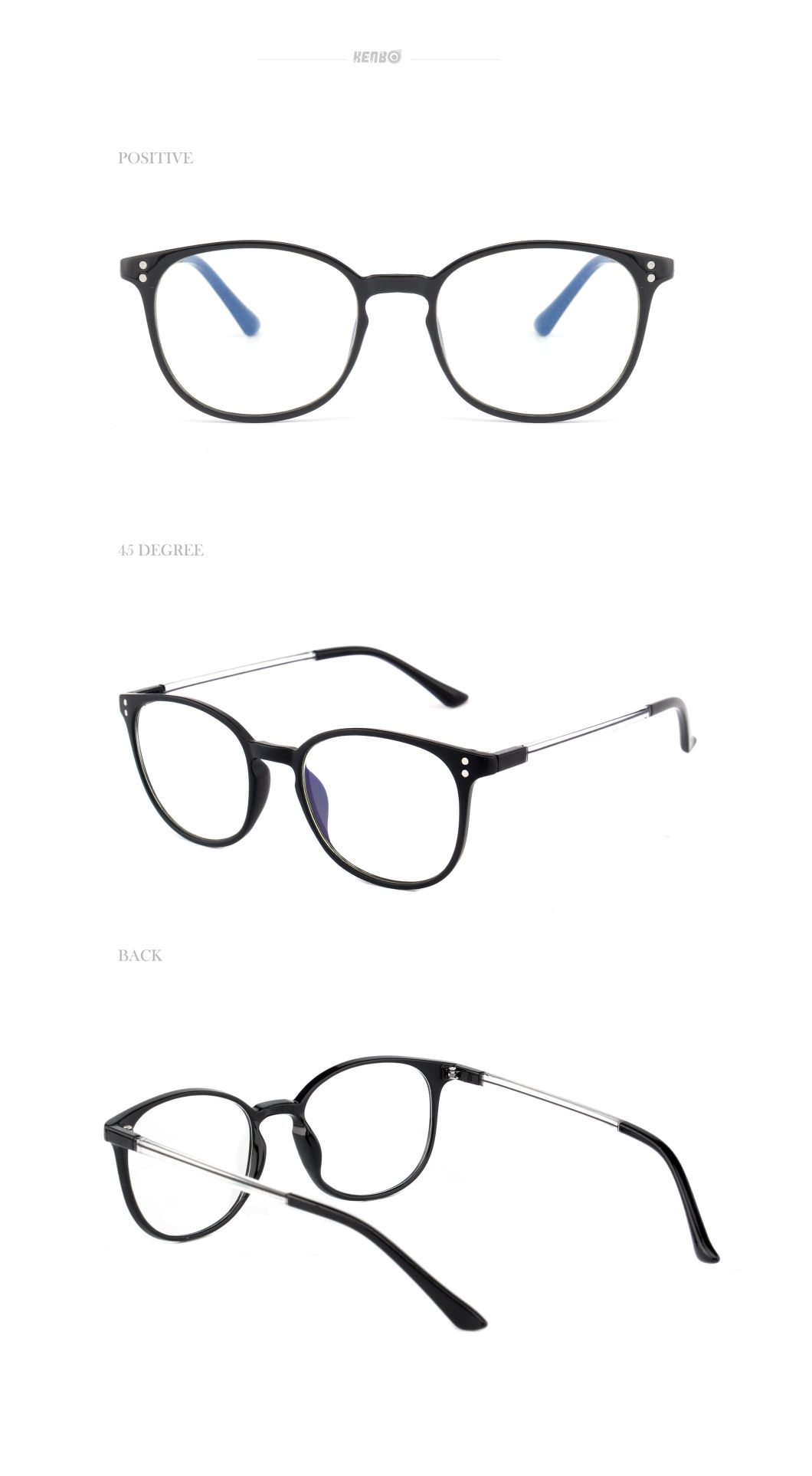 Kenbo 2020 New Arrivals Sports Blue Light Blocking Optical Frame with Anti-Blue Lens Presbyopic Glasses