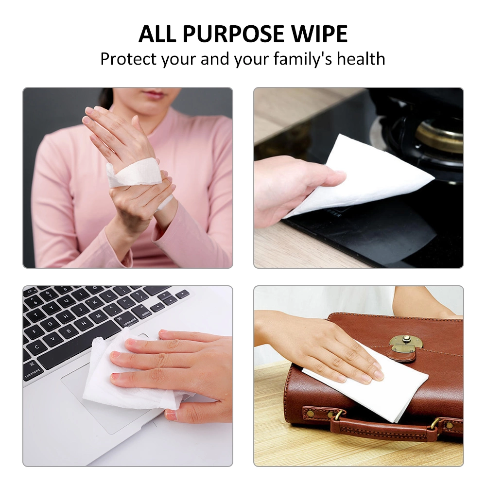 Disposable Flushable Baby Skin Care Wet Tissue Wipes for Adults
