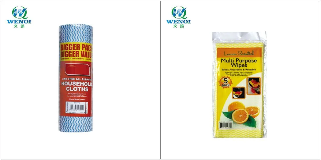 Bags Packing Nonwoven Kitchen Dry Wipes