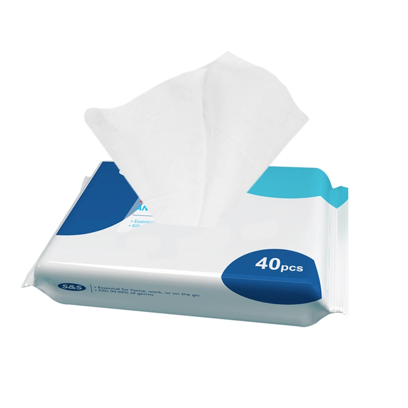 Sterilized Hand Wipes Hand Wash Disinfecting 75% Alcohol Sanitizing Wipes