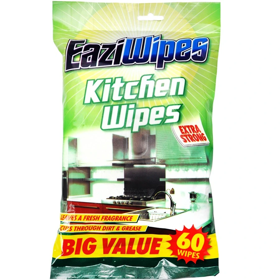 Wet Wipes Powerful Clean Heavy Duty Kitchen Clean BBQ Wipes