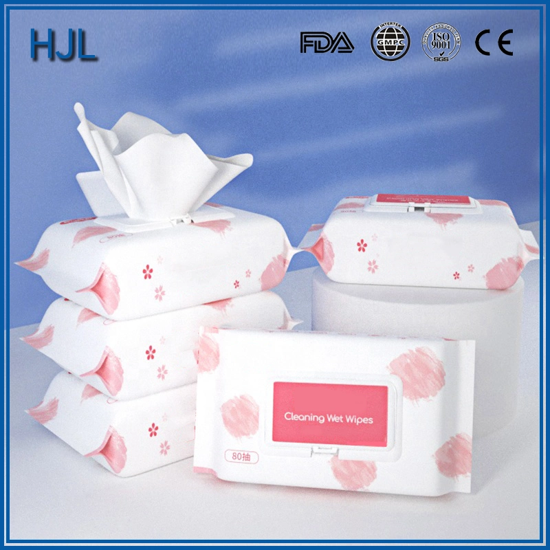 Baby Soft Wet Wipes Plastic Bag Packing Baby Care Wipes