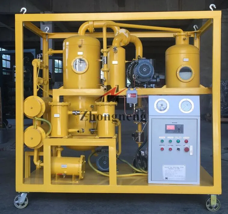 Unqualified Oil Purifier Dehydration Machine for Removing Water Impurities Mixed in Oil