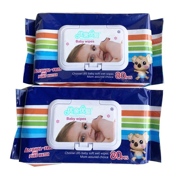 80 Sheets Baby Wet Wipes Skin Care Wipes Wet Wipe