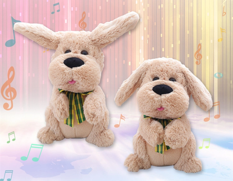 Amazon Clapping Ears Clapping Dog Electric Singing Moving Ear Toy Dog