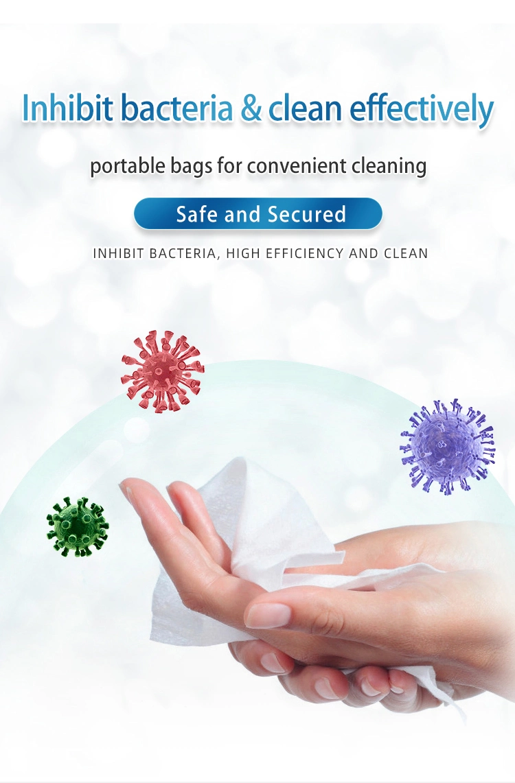 15PCS Alcohol Non-Woven Wipes Disposable Cleansing