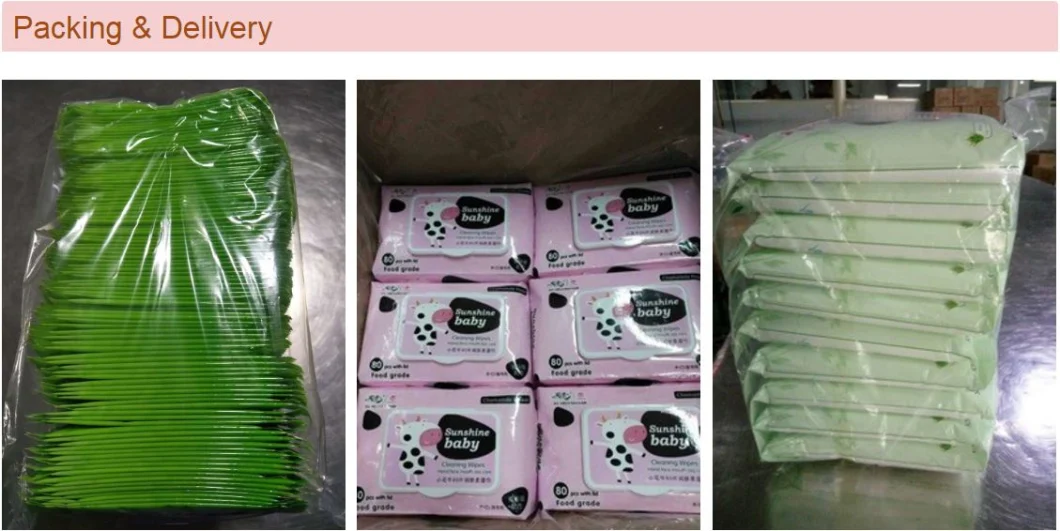 80 PCS Nonwoven Alcohol Free Wipes Cleaning Baby Wipes with Plastic Lid