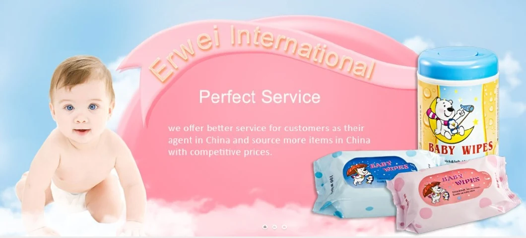 Baby Tissue Wet Wipes Dry Wipes Antibacterial Wipes