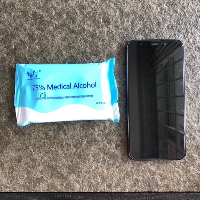 Alcohol Wipes Cleaning Wipes Disinfecting Wipes Wet Wipes FDA/Ce