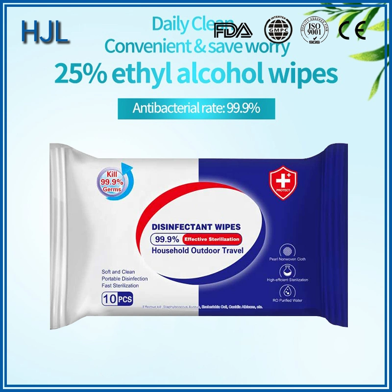 75%Alcohol Antibacterial Wet Wipes Gender Wet Tissues