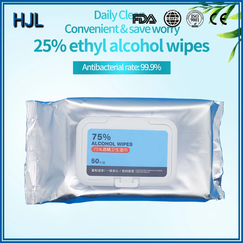 OEM Specification Soft Gentle Biodegradable Adult Wet Wipe for Cleaning