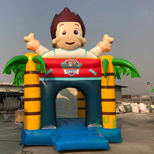4*4*4m Paw Patrol Dog Inflatable Jumping Castle Bouncer