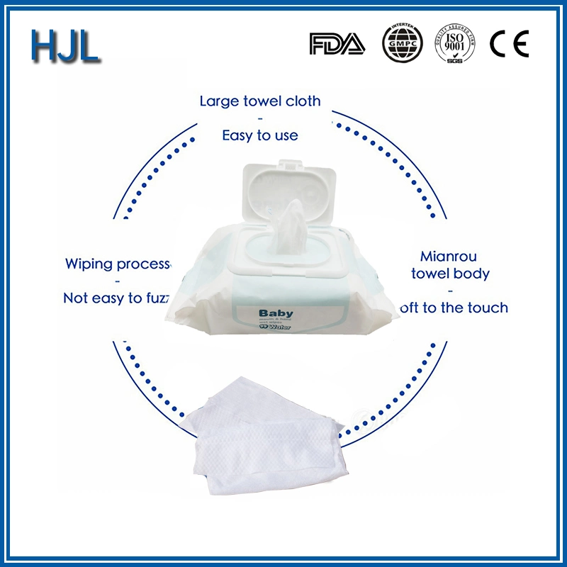 Bag Packing Baby Wipes Soft Baby Wipes for Cleansing