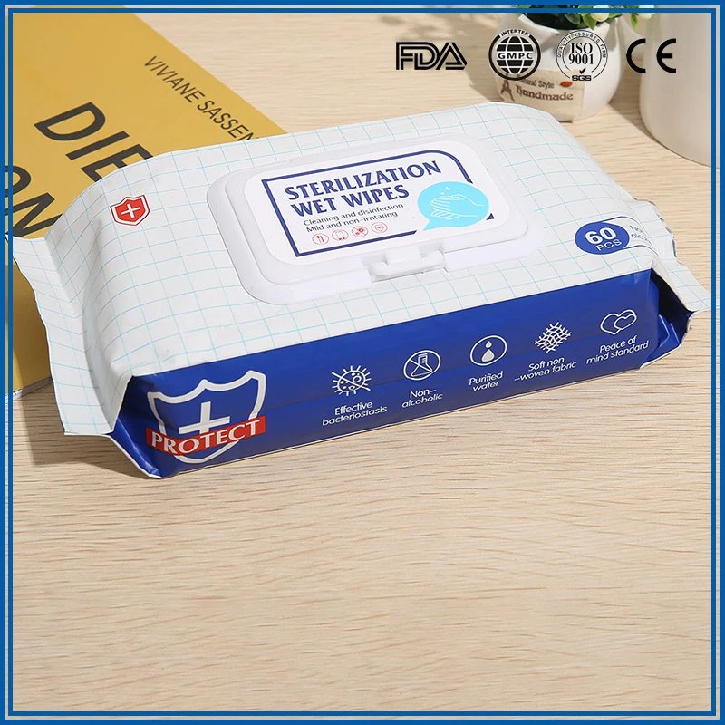 100% Eco-Friendly Biodegradable Disposable Organic Wet Wipes