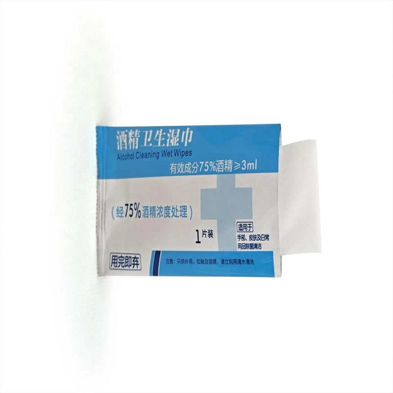 75% Alcohol Antiseptic Skin Cleaning Wet Wipe Disinfecting Wipes
