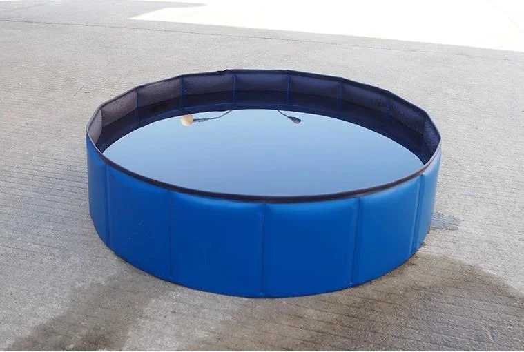 Large Foldable Dog Pet Swimming Bath Pool, PVC Inflatable Collapsible Dog Pet Clean Pool Bath Tub