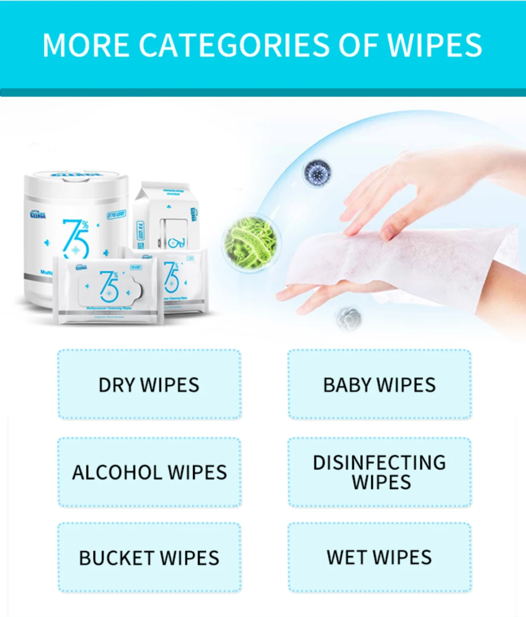 Baby Wipes Organic Bucket Wet Wipes