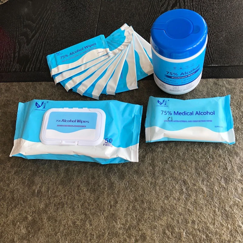 75% Alcohol Wipes Disinfecting Wipes Cleaning Wipes Wet Wipes FDA/Ce