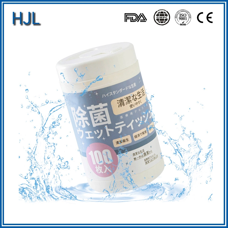 Wholesale Price Competitive Private Label Alcohol Cleaning Wet Wipe