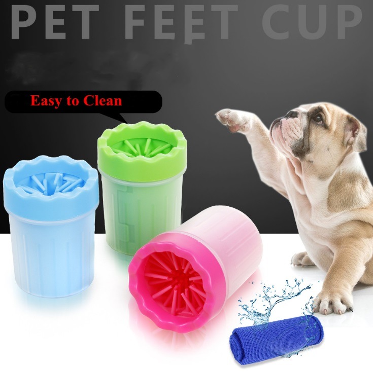 Dog Massage Bathing Tool Comfortable Paw Cleaning Washer Cup