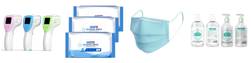 75% Alcohol Wipes Disinfection Alcoholic Wet Wipes Antiseptic Cleansing Wipes