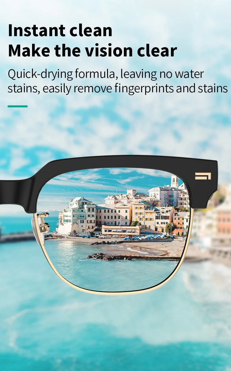 Disposable Lens Anti Fog Wipes for Glasses, Anti-Fog Glasses Wet Wipe for Goggles Eyeglass