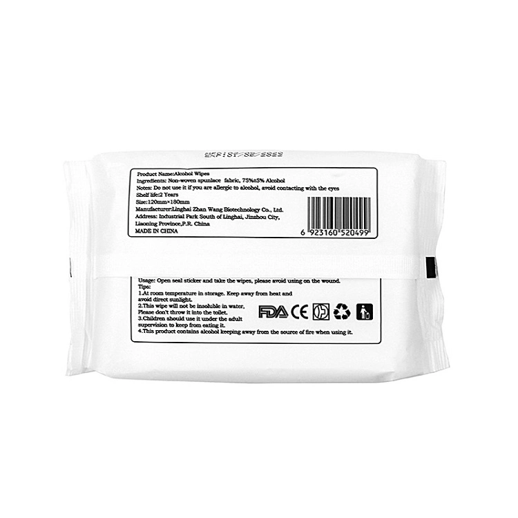 50sheets Disinfection Wet Wipe Disinfectant Wipes Cleaning Alcohol Wet Wipes
