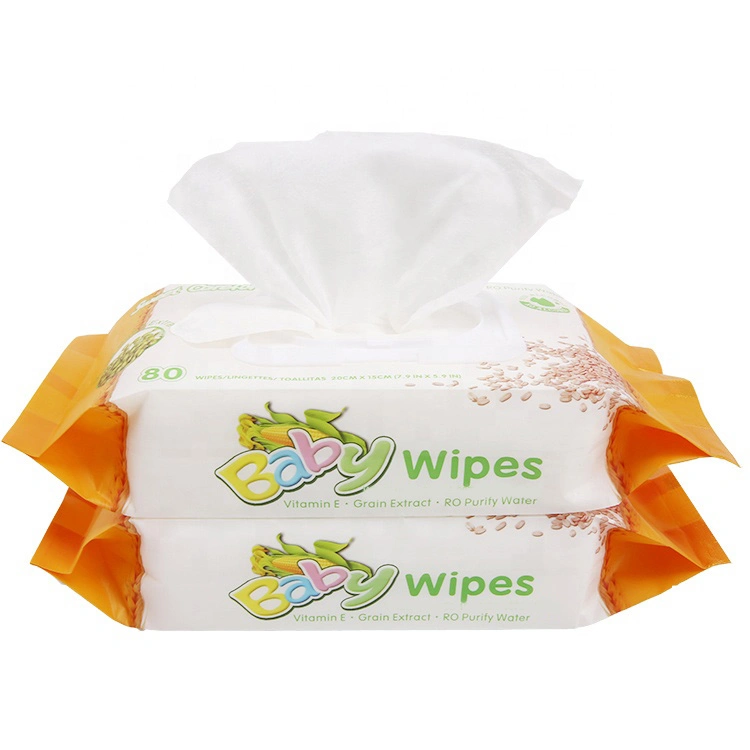 Moist Tissue Paper Large Wet Wipes for Adults Printed Wet Wipes