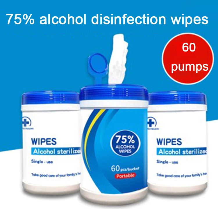 Non-Woven Material and Cleaning Use OEM Anti Bacterial Wet Wipes Kills 99.99% Virus