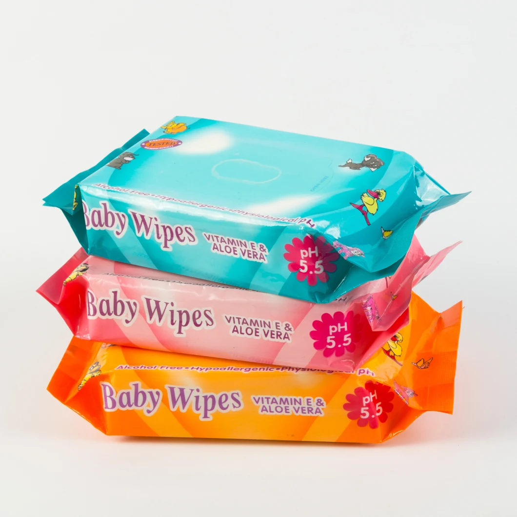 50sheets Baby Organic Baby Wipes Baby Wipes OEM Baby Wipe
