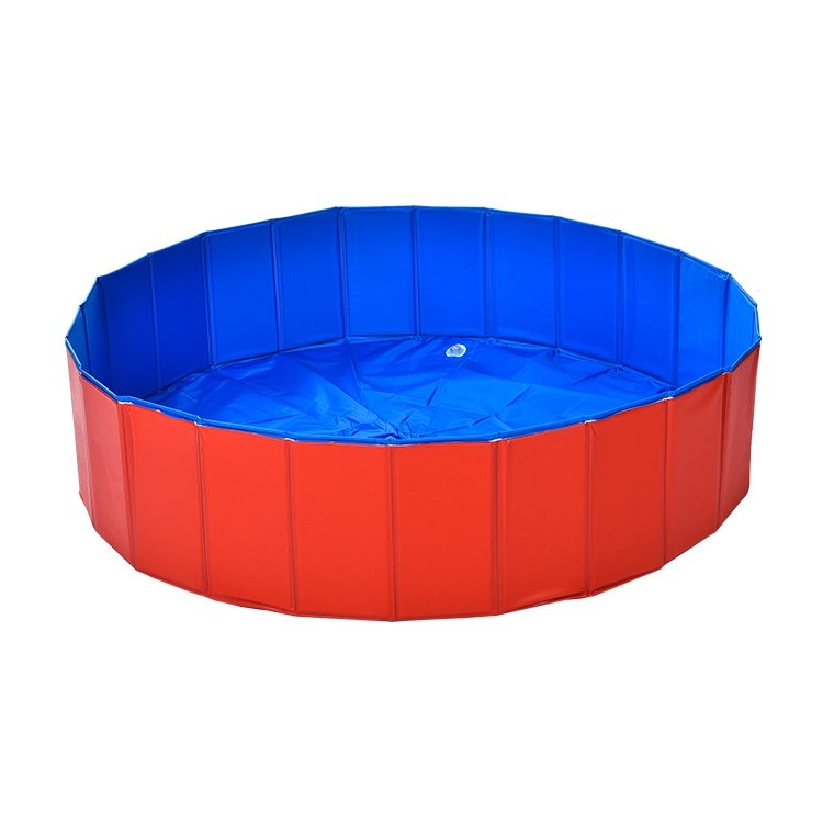 Portable Foldable PVC Pet Bath Tub Dog Swimming Paddling Pool