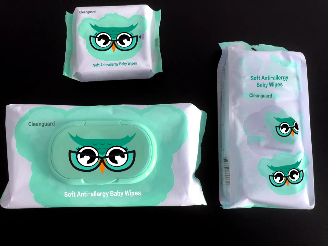 No Chemical Addition Antibacterial Wipes Baby Wipes Non Woven Material