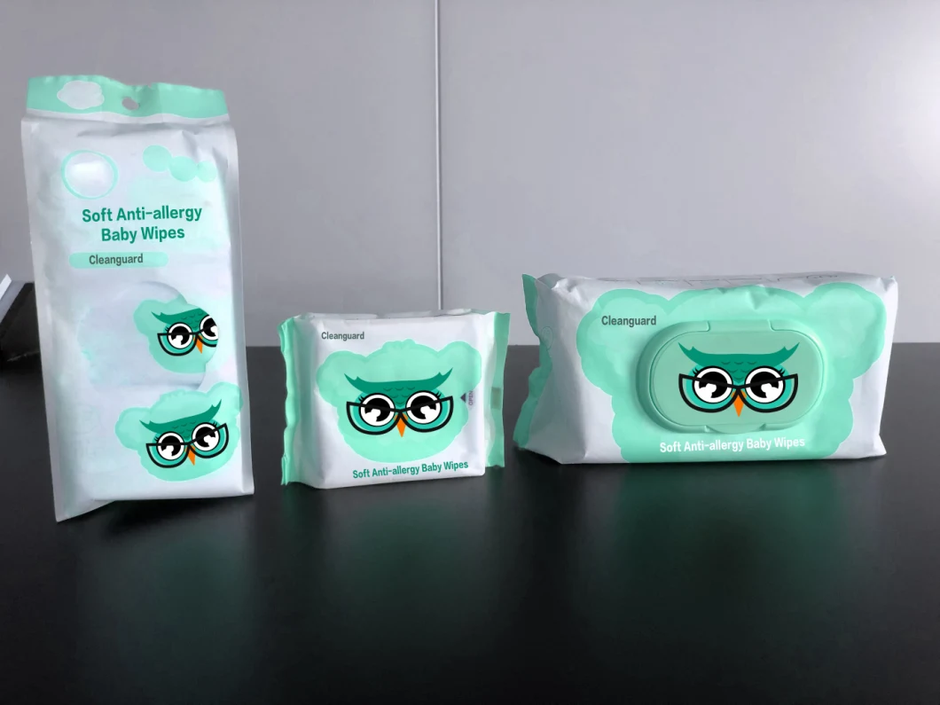 No Chemical Addition Antibacterial Wipes Baby Wipes Non Woven Material
