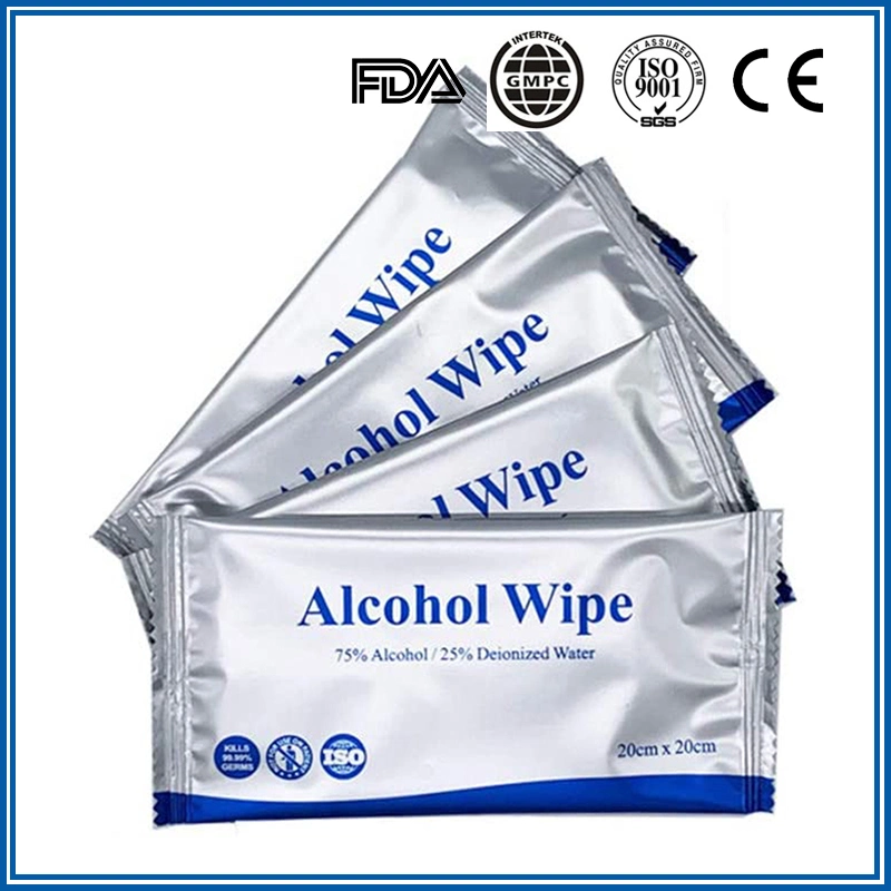 One PCS Sanitary Antibacterial Alcoholic Cleaning Wet Wipes