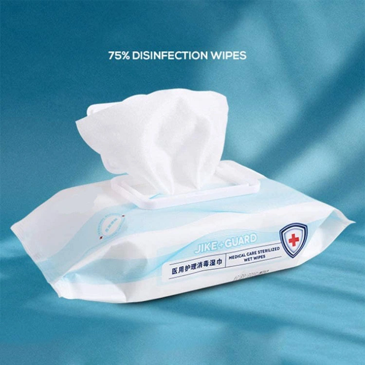 80sheets Disinfecting Wipes No Alcohol Disinfecting Wipe Antibacterial Wet Wipes