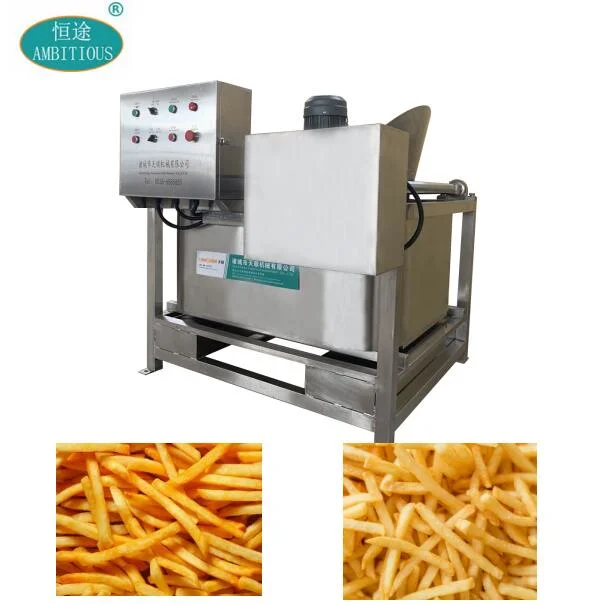 Automatic French Fries De-Oiling Machine French Fries Oil Removing Machine